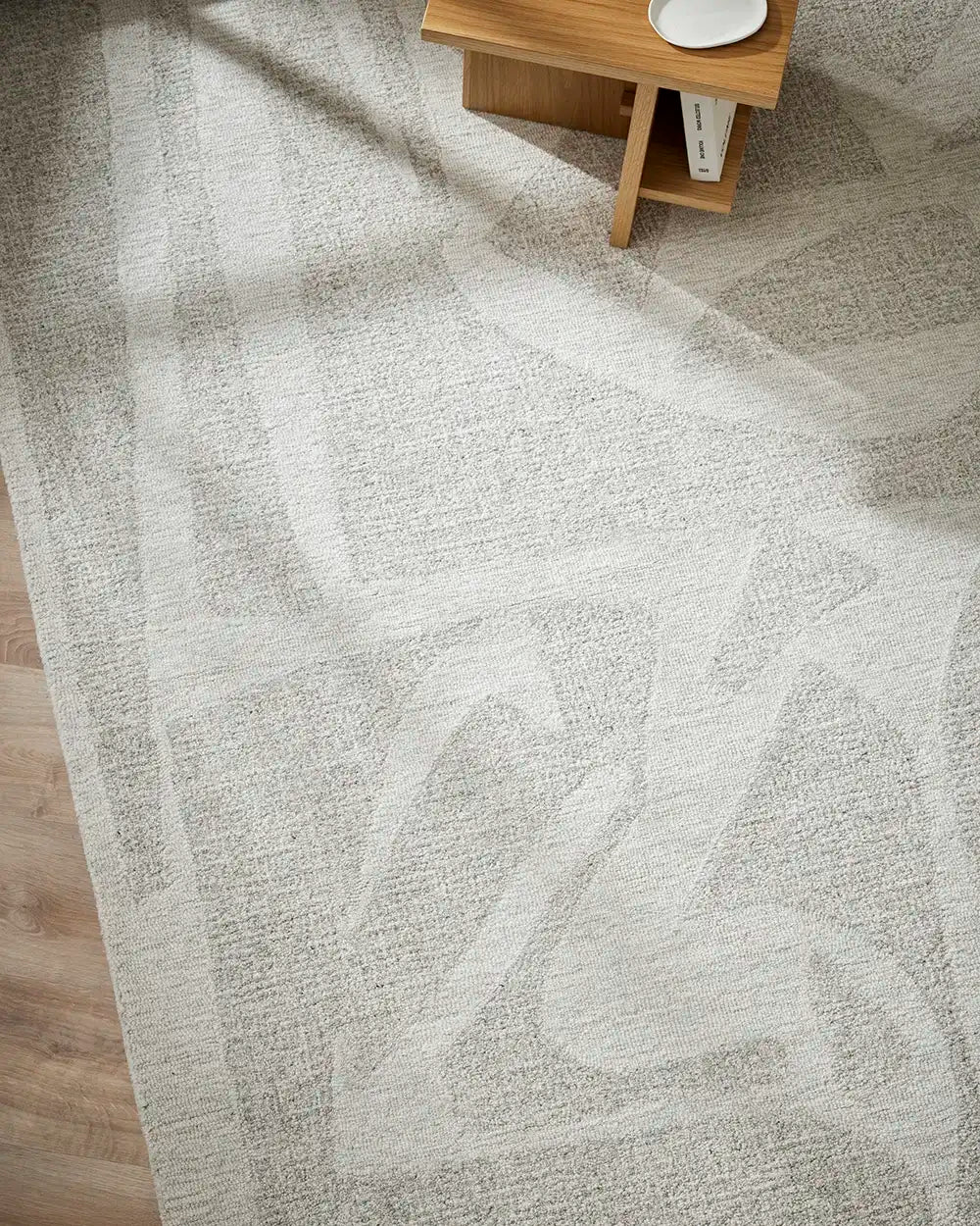 Baya Maya 100% Wool Rug - Oatmeal | Free Shipping NZ Wide– Ink