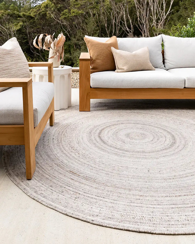 Rattan Outdoor Floor Rug by Baya – Make Your House A Home