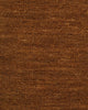 The rich brown 'pecan' brown colour of the Sandringham wool runner rug, shown here as a close up of the wool cut pile.