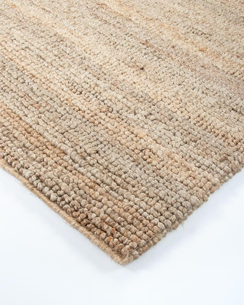 A high quality jute hallway runner floor rug, Papeete by Baya nz