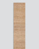 A well made jute hallway runner rug by Baya nz