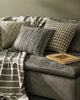 Selection of Weave Home cushions and a striped throw