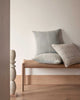 Pale blue and white patterned cushions by Weave Home nz