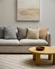 Five of the Cumbria range of cushions styled on a couch, bringing texture and style to the room. By Baya
