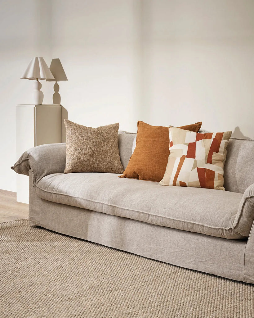 Baya cushions in a contemporary living room