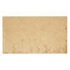 Full, top-down view of the weave of a warm, light honey mustard brown wool blend rug by Globe West and Soren Liv NZ